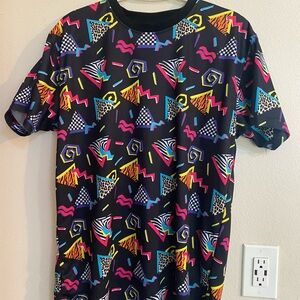 Vibrant Abstract Pattern Men's Tee